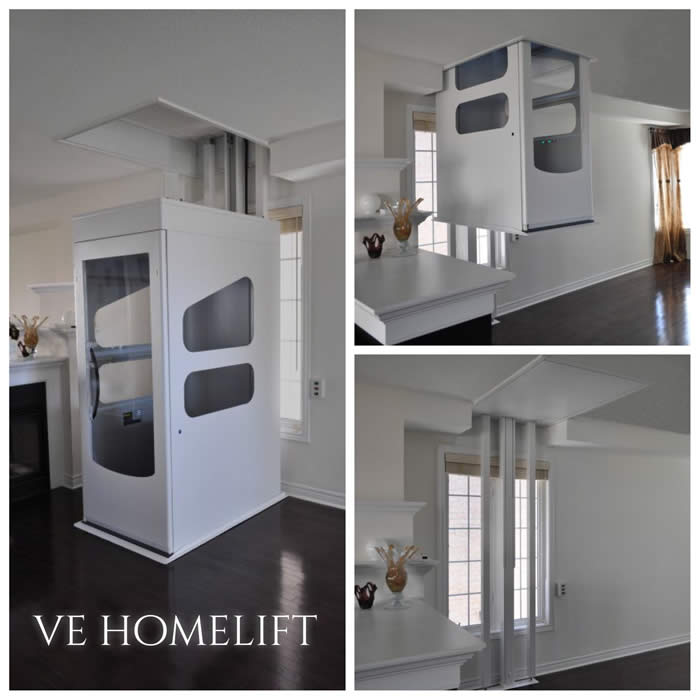 A collage of our first VE installation in Toronto.